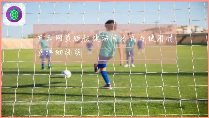 开云网页版快捷访问方式与使用特点详细说明